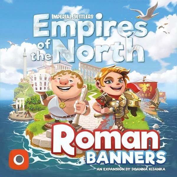 Imperial Settlers: Empires of the North - Roman Banners Board Game Portal Publishing