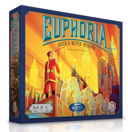 Euphoria: Build a Better Dystopia (3rd Edition) Board Game Stonemaier Games