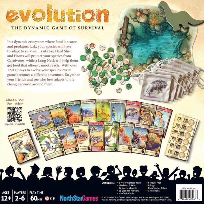 Evolution Board Game North Star Games