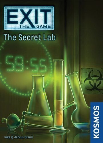 Exit: The Game The Secret Lab Board Game Kosmos