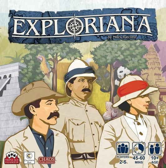 Exploriana Board Game Triple Ace Games