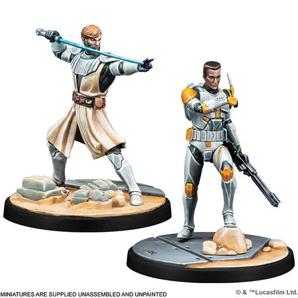 Hello There (General Kenobi Squad Pack): Star Wars Shatterpoint Miniatures Atomic Mass Games
