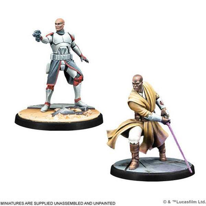 This Party's Over (Mace Windu) Squad Pack: Star Wars Shatterpoint Miniatures Atomic Mass Games