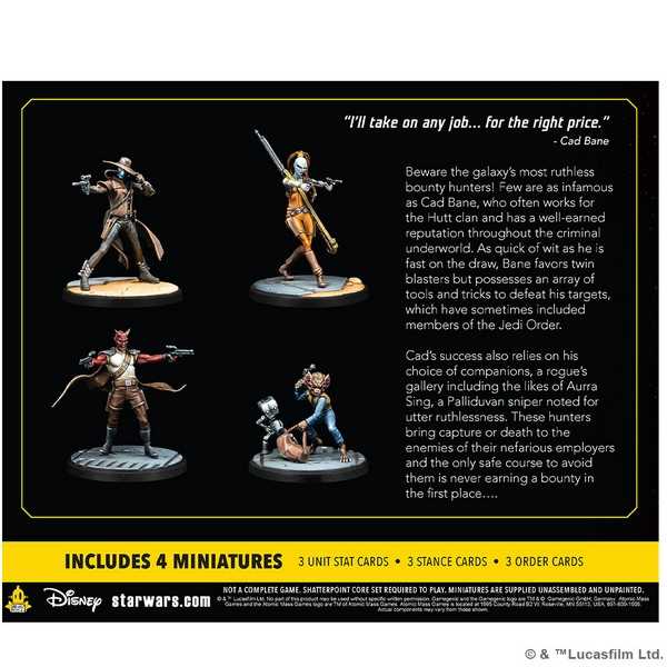 Fistful of Credits (Cad Bane Squad Pack): Star Wars Shatterpoint Miniatures Atomic Mass Games