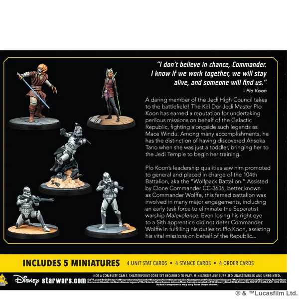 Lead by Example (Plo Kloon Squad Pack) Star Wars: Shatterpoint Miniatures Atomic Mass Games