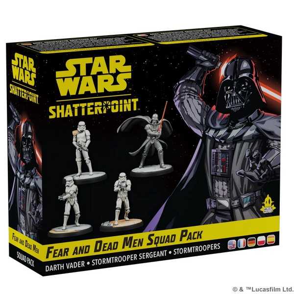 Fear and Dead Men (Darth Vader Squad Pack) Star War: Shatterpoint Miniatures Atomic Mass Games