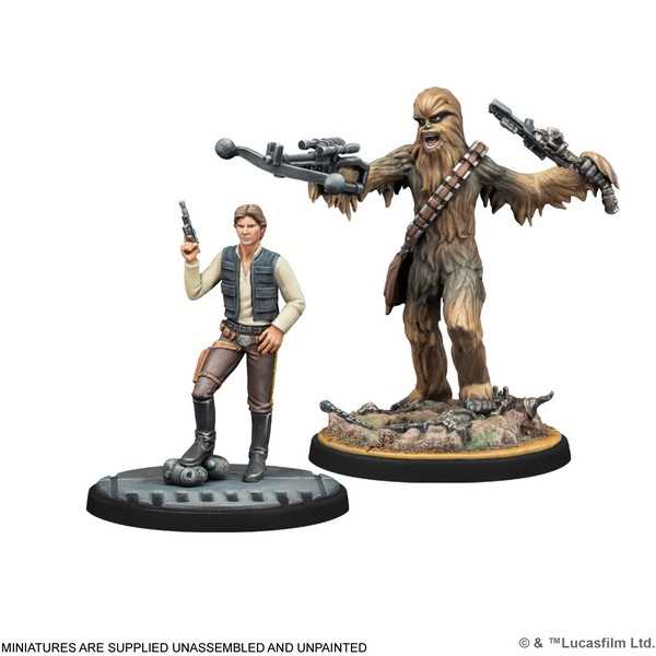 Real Quiet Like (Han Solo Endor) Squad Pack: Star Wars: Shatterpoint Miniatures Atomic Mass Games