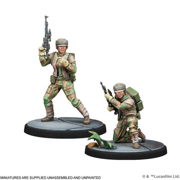 Real Quiet Like (Han Solo Endor) Squad Pack: Star Wars: Shatterpoint Miniatures Atomic Mass Games