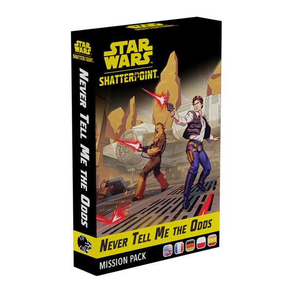 Never Tell Me The Odds Mission Pack: Star Wars Shatterpoint Miniatures Atomic Mass Games
