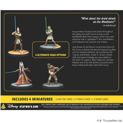 Wisdom of the Council: Star Wars Shatterpoint Miniatures Atomic Mass Games