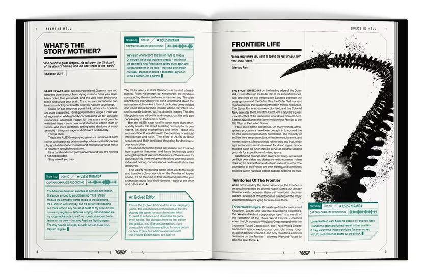 Alien RPG: Evolved Edition Core Rulebook TTRPG Free League Publishing