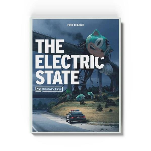 The Electric State RPG Core Rulebook TTRPG Free League Publishing