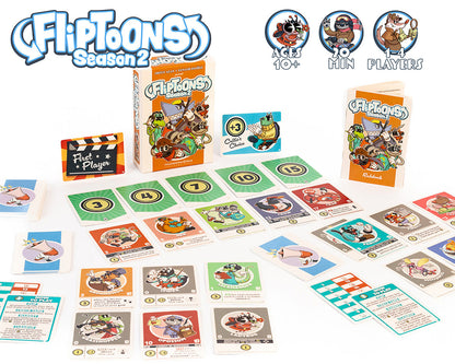 Fliptoons: Season 2 Card Game Thunderworks Games