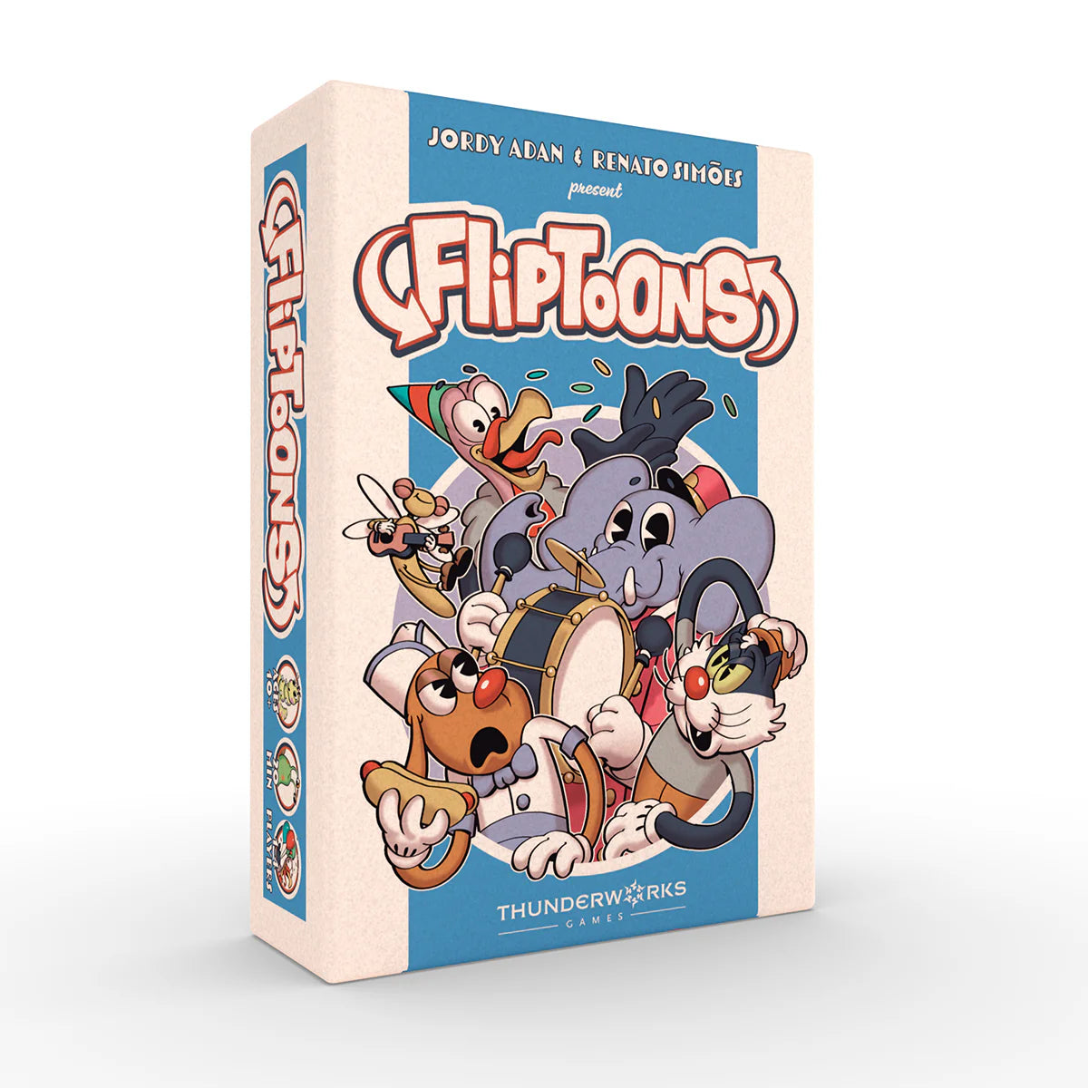 Fliptoons Card Game Card Game Thunderworks Games