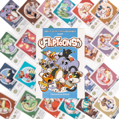 Fliptoons Card Game Card Game Thunderworks Games