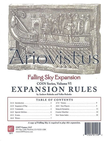 Falling Sky: Ariovistus  GMT Games