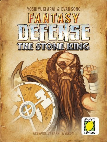 Fantasy Defense: Stone King Board Game Sweet Lemon Publishing