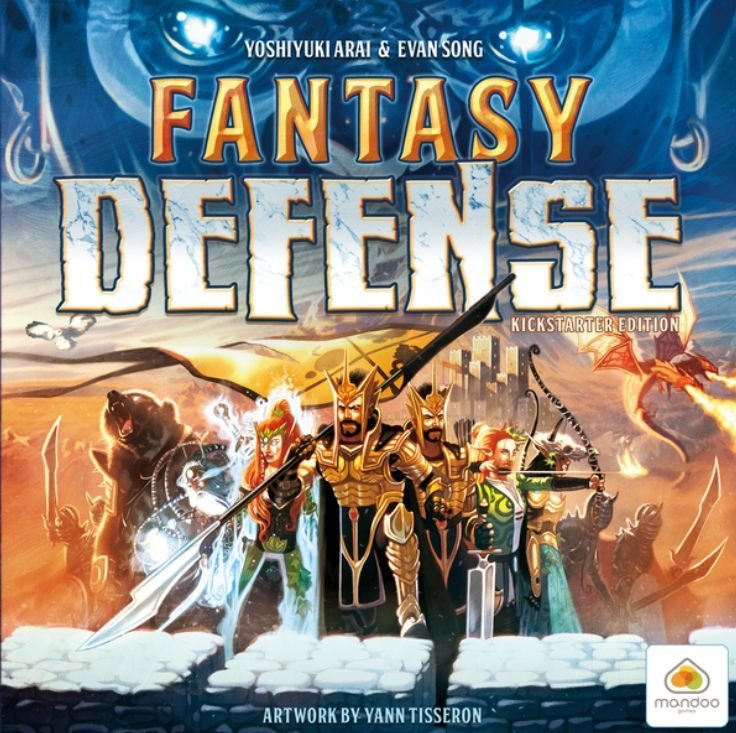 Fantasy Defense Board Game Sweet Lemon Publishing