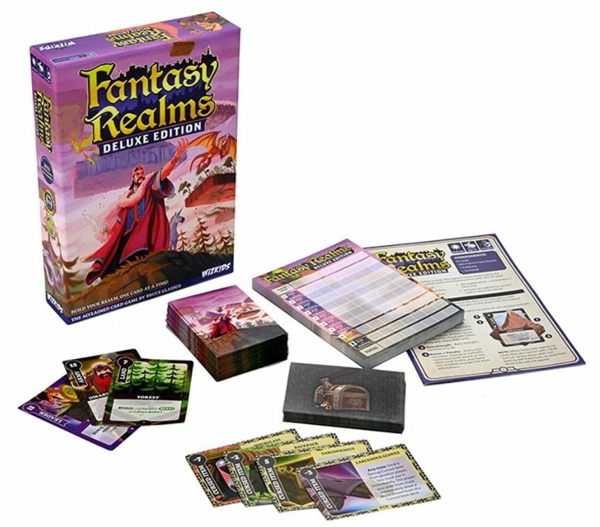 Fantasy Realms: Deluxe Edition Card Game WizKids Games