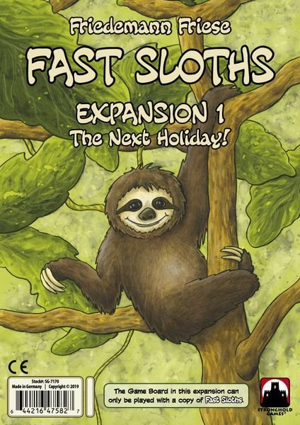 Fast Sloths: Expansion 1 The Next Holiday! Board Game Stronghold Games