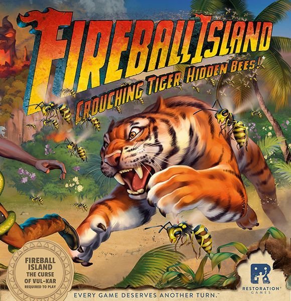 Fireball Island: Crouching Tiger Hidden Bees! Board Game Restoration Games