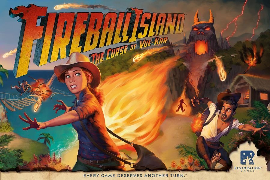 Fireball Island: The Curse of Vul-Kar Board Game Restoration Games