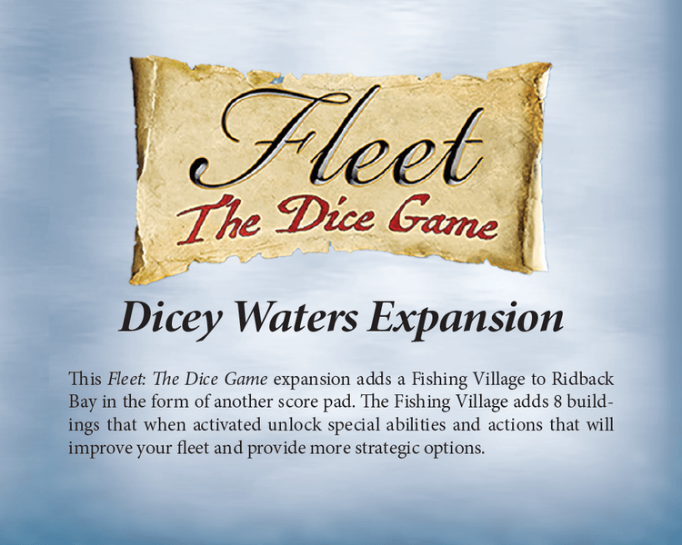 Fleet: The Dice Game (2nd Edition / including Dicey Waters Expansion) Board Game Eagle Games