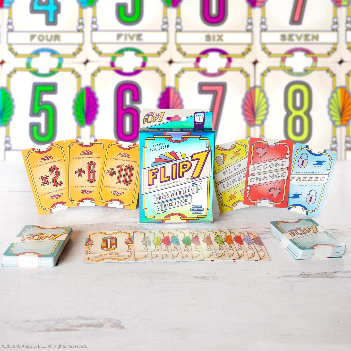 Flip 7 Card Game The Op