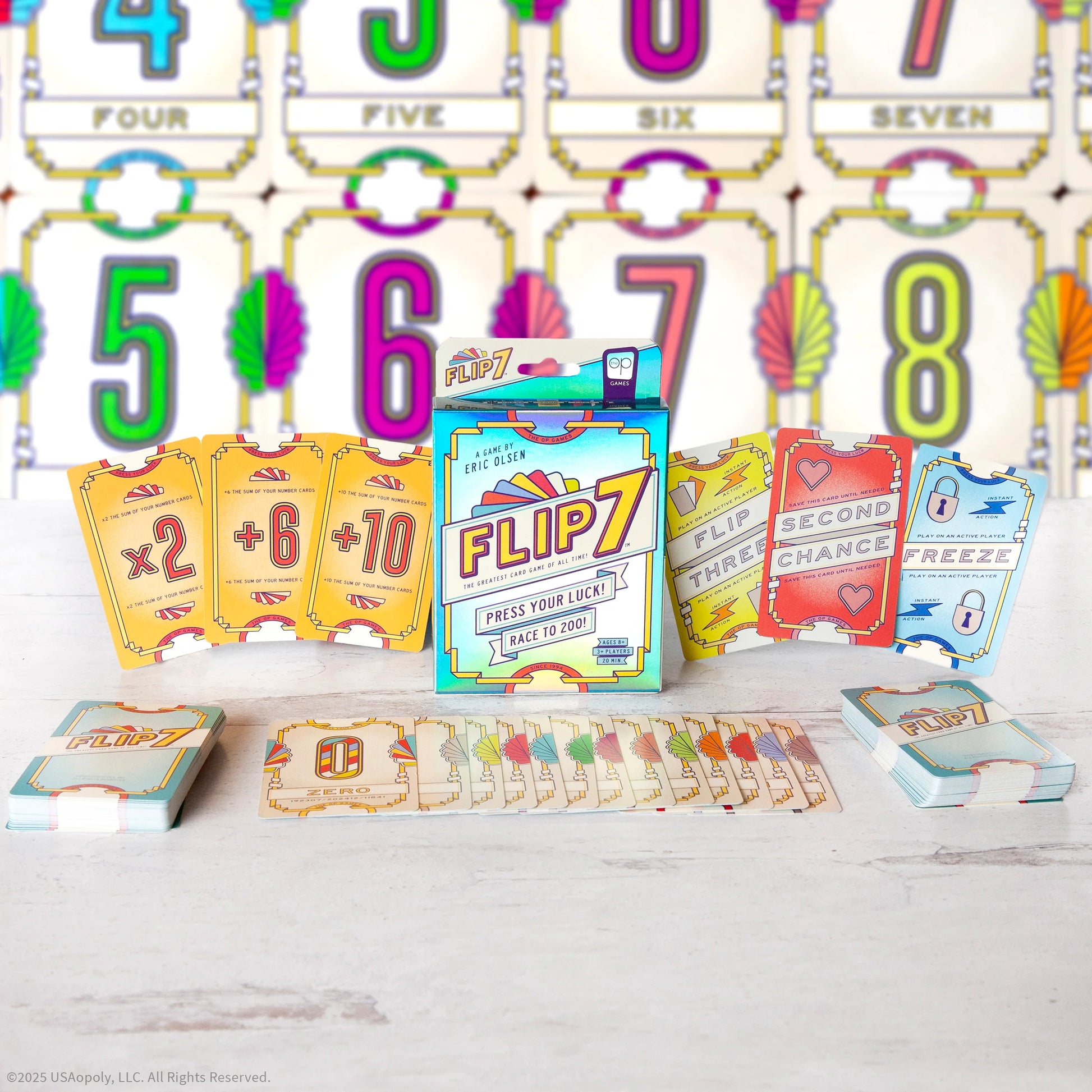 Flip 7 Card Game The Op