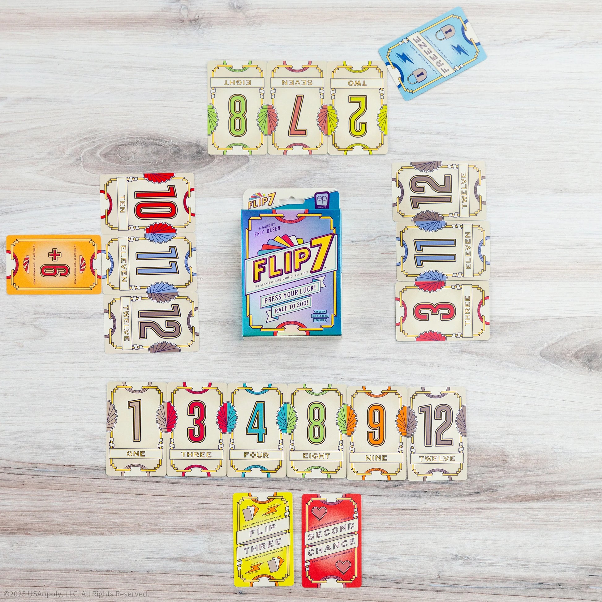 Flip 7 Card Game The Op