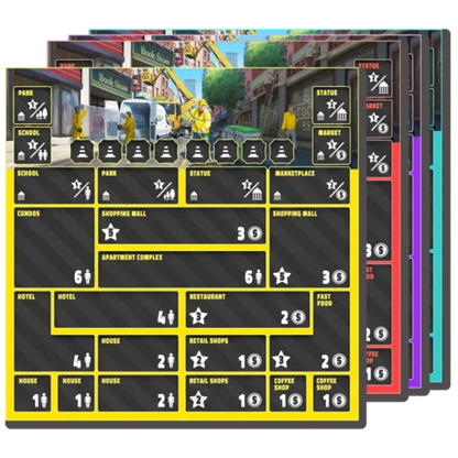 Foundations of Metropolis Board Game Arcane Wonders