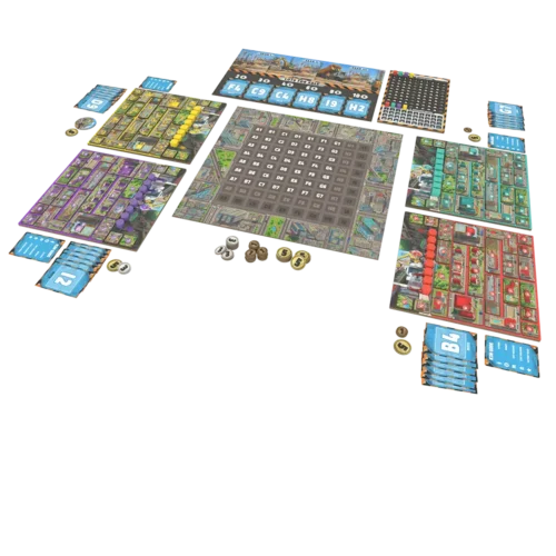 Foundations of Metropolis Board Game Arcane Wonders