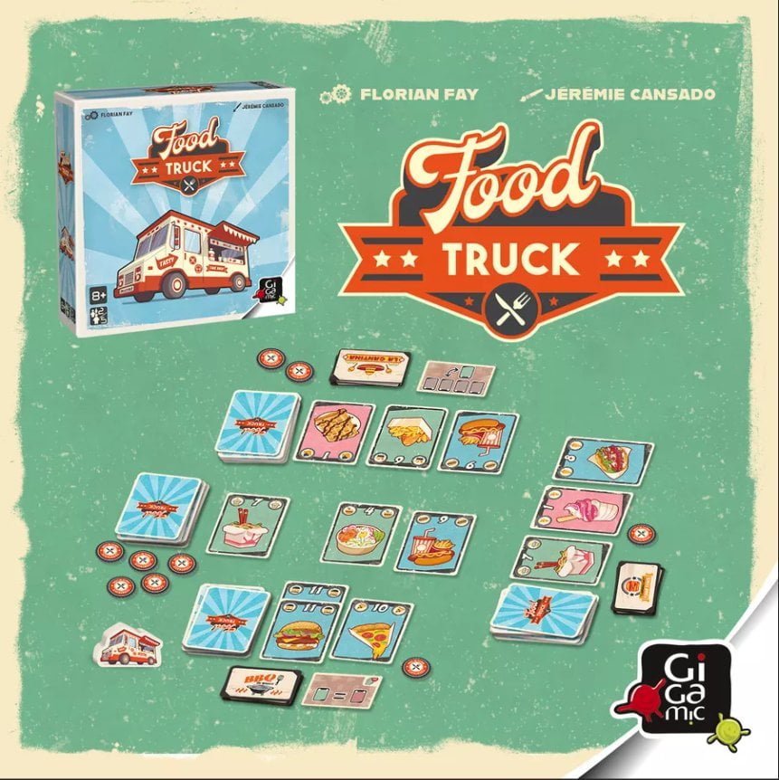 Food Truck Board Game Gigamic