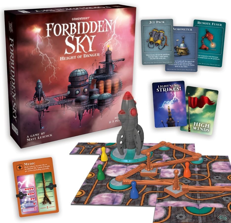 Forbidden Sky Board Game Gamewright