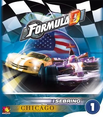 Formula D: Circuits 1 Sebring & Chicago Board Game Asmodee