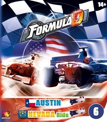 Formula D: Circuits 6 Austin & Nevada Ride Board Game Asmodee