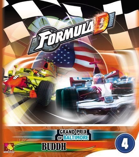 Formula D: Circuits 4 - Grand Prix of Baltimore & Buddh Board Game Asmodee