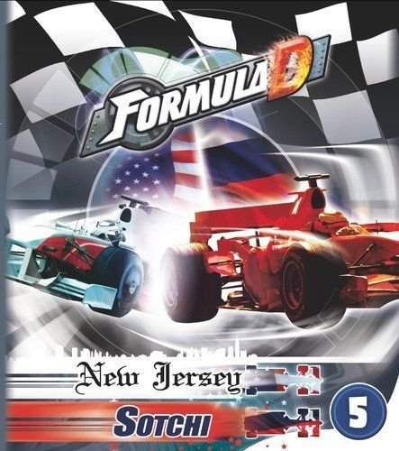 Formula D: Circuits 5 - New Jersey & Sotchi Board Game Asmodee