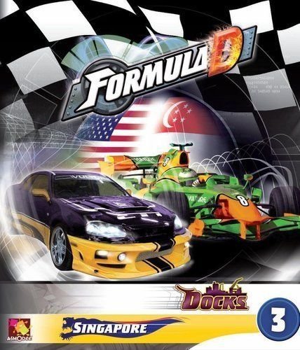 Formula D: Circuits 3 - Singapore & The Docks Board Game Asmodee