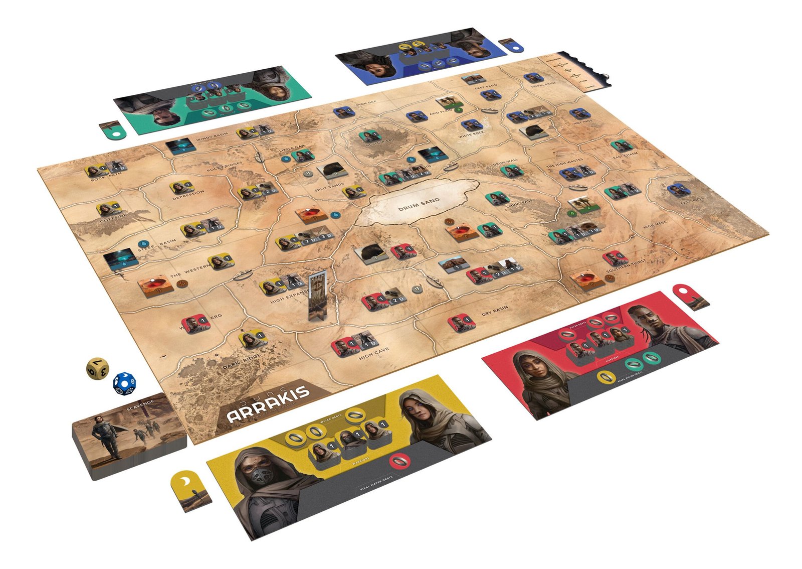 Dune - Arrakis: Dawn of the Fremen Board Game Gale Force Nine