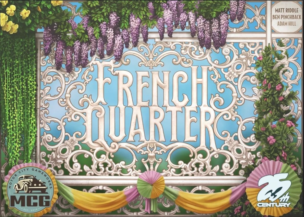 French Quarter Board Game 25th Century Games