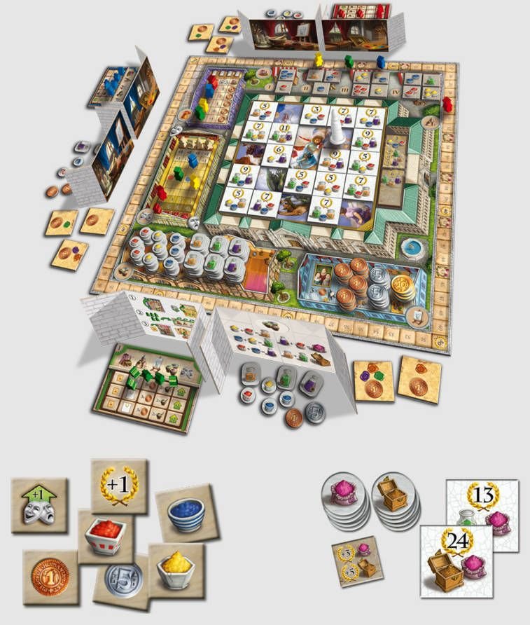 Fresco Revised Edition Board Game Queen Games