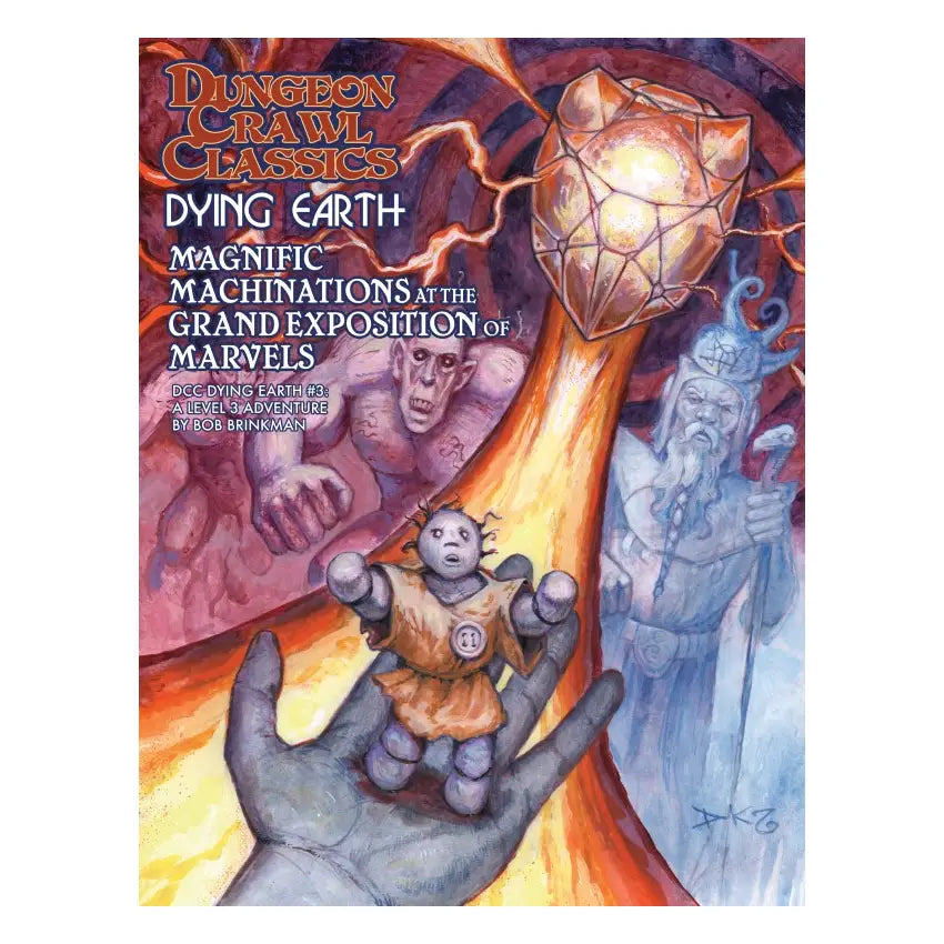 Dungeon Crawl Classics Dying Earth #3: Magnificent Machinations TTRPG Goodman Games