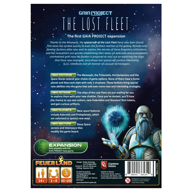 Gaia Project - The Lost Fleet (Expansion) Board Game Feuerland Spiele