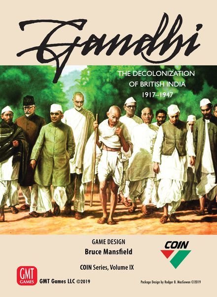 Gandhi: The Decolonization of British India  GMT Games