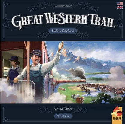 Great Western Trail: Rails to the North (Second Edition) Board Game eggertspiele