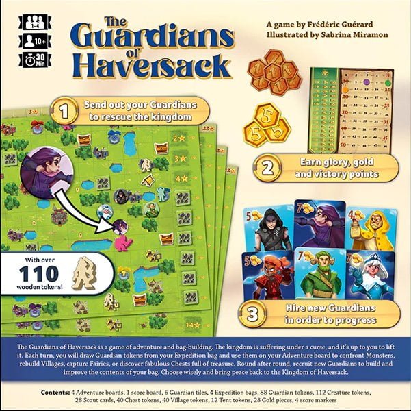 Guardians of Haversack Board Game Catch Up Games