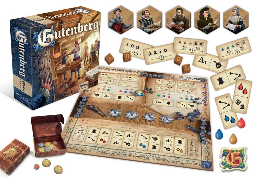 Gutenberg (Portal Games) Board Game Granna