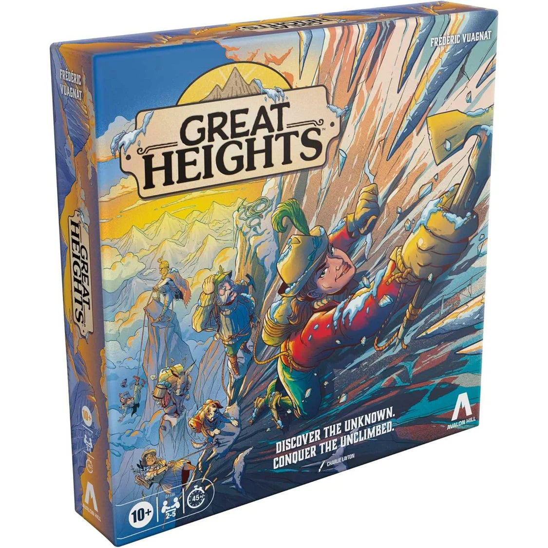 Great Heights Board Game Avalon Hill