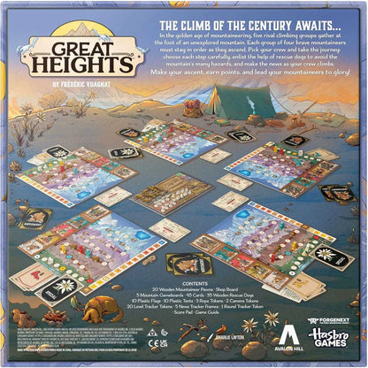 Great Heights Board Game Avalon Hill